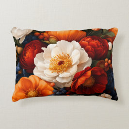 花柄 アクセントクッション