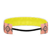 花柄 アスレチックヘッドバンド (裏面)