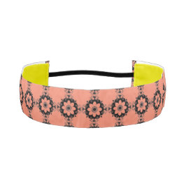 花柄 アスレチックヘッドバンド