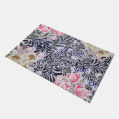 花柄、ウィリアム・モリス ドアマット (アングル)