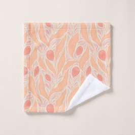 花柄 ウォッシュタオル