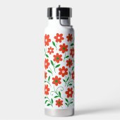 花柄 ウォーターボトル (左面)