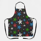 花柄 エプロン (正面)