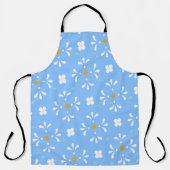 花柄 エプロン (正面)