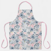 花柄 エプロン (正面)