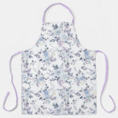 花柄 エプロン (正面)