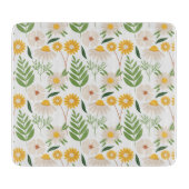 花柄 カッティングボード (正面)