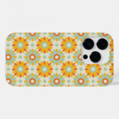 花柄 カラフル ワイルドフラワー アブストラクト Case-Mate iPhoneケース (裏面 (横))