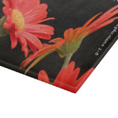 花柄; ガーベラのデイジーwの聖なる書物、経典の詩 カッティングボード (角)