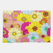 花柄 キッチンタオル (横)