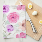 花柄 キッチンタオル (四つ折り)