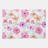 花柄 キッチンタオル (横)