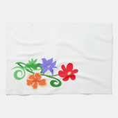 花柄 キッチンタオル (横)