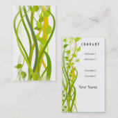 花柄-キヅタ 名刺 (正面/裏面)