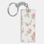 花柄 キーホルダー (正面左)