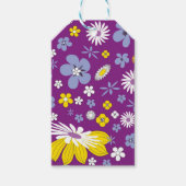 花柄 ギフトタグ (正面)