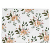 花柄 - ギフトバッグ (裏面)