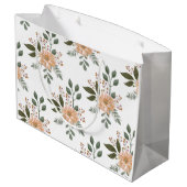 花柄 - ギフトバッグ (裏面アングル)