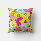 花柄 クッション (裏面)