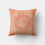 花柄 クッション (裏面)