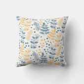 花柄 クッション (裏面)