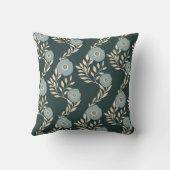 花柄 クッション (裏面)