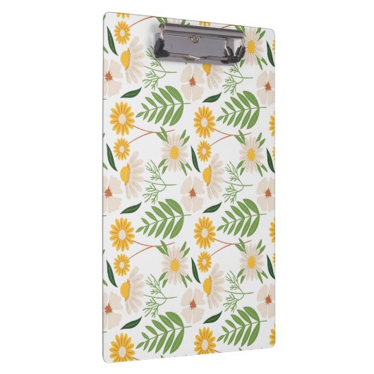 花柄 クリップボード (右)