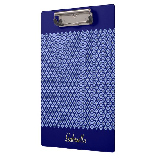 花柄 クリップボード (左)