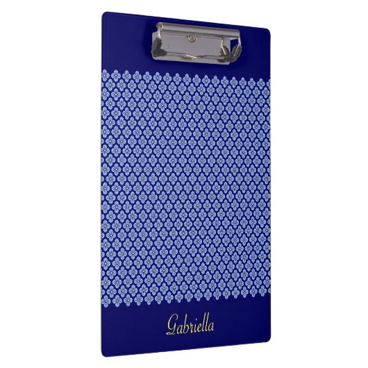 花柄 クリップボード (右)