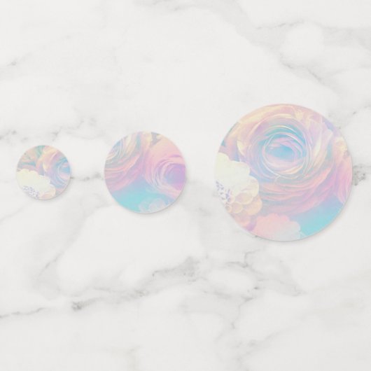 花柄 コンフェッティ (裏面)