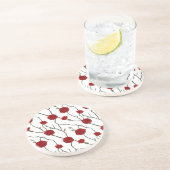 花柄 コースター (側面)