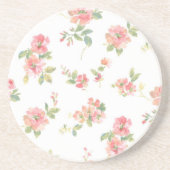 花柄 コースター (正面)