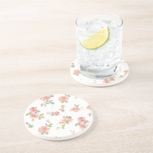 花柄 コースター (側面)