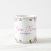 花柄 - コーヒーマグ コーヒーマグカップ (中央)