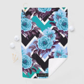 花柄 ゴルフタオル (インサイチュ)