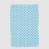 花柄 ゴルフタオル (正面)