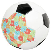 花柄 サッカーボール (3/4)