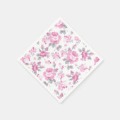 花柄 スタンダードカクテルナプキン (角)