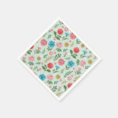 花柄 スタンダードカクテルナプキン (角)