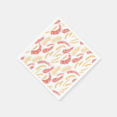 花柄 スタンダードカクテルナプキン (角)