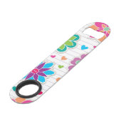 花柄 スピード栓抜き (裏面アングル)