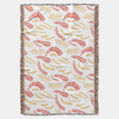 花柄 スローブランケット (正面縦)