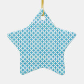 花柄 セラミックオーナメント (裏面)