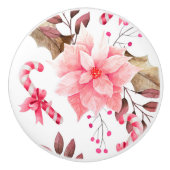 花柄 セラミックノブ (正面)