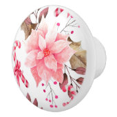 花柄 セラミックノブ (右)