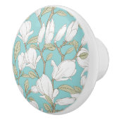 花柄 セラミックノブ (右)