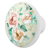 花柄 セラミックノブ (右)