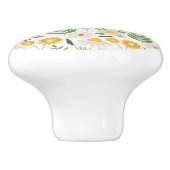 花柄 セラミックノブ (側面)