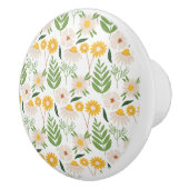 花柄 セラミックノブ (右)