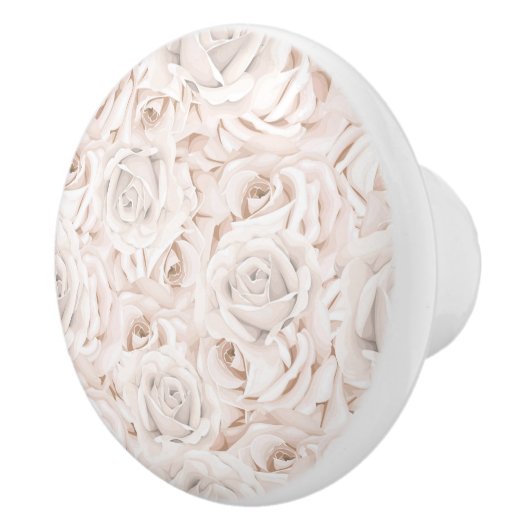 花柄 セラミックノブ (右)